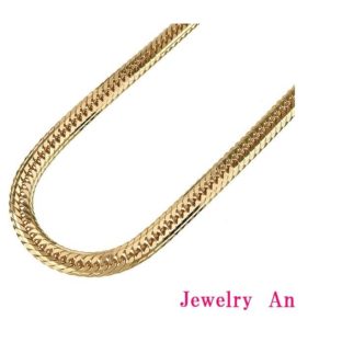 18金 喜平 ネックレス K18 Ｍカットトリプル 100g 50cm 造幣局検定マーク 刻印入り メンズ レディース キヘイ チェーン