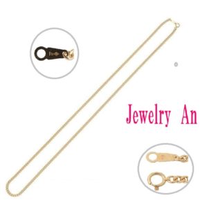 18金 喜平 ネックレス K18 2面カット 20g 50cm 60cm 中折 引輪 造幣局検定マーク 刻印入り メンズ レディース キヘイ チェーン