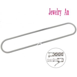 プラチナ850 喜平 ネックレス PT850 2面カット 100g 50cm 60cm 造幣局検定マーク 刻印入り メンズ レディース キヘイ チェーン