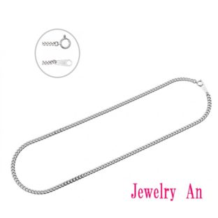 プラチナ850 喜平 ネックレス PT850 2面カット 20g 40cm 50cm 60cm 造幣局検定マーク 刻印入り メンズ レディース キヘイ チェーン