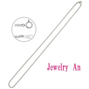 プラチナ850 喜平 ネックレス PT850 2面カット 10g 50cm 造幣局検定マーク 刻印入り メンズ レディース キヘイ チェーン